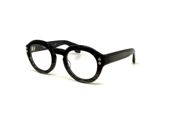 Hoorsenbuhs Eyeglasses - Model III (Black/Grey Tortoise Fade)