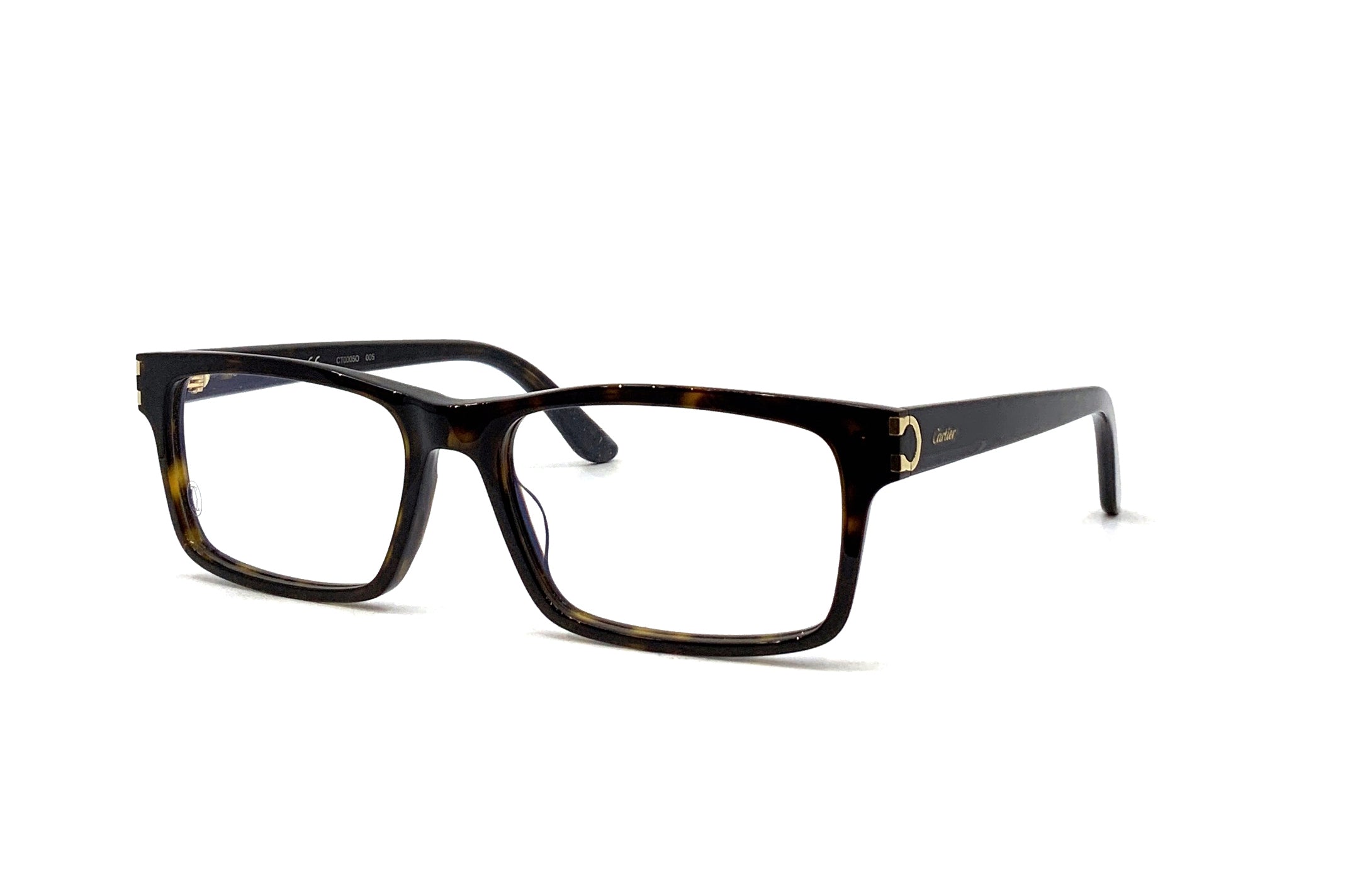 【関税込み】Cartier ブラック CT0005O メガネ Cartier - C de Cartier - CT0005O (005) – Good See Co.