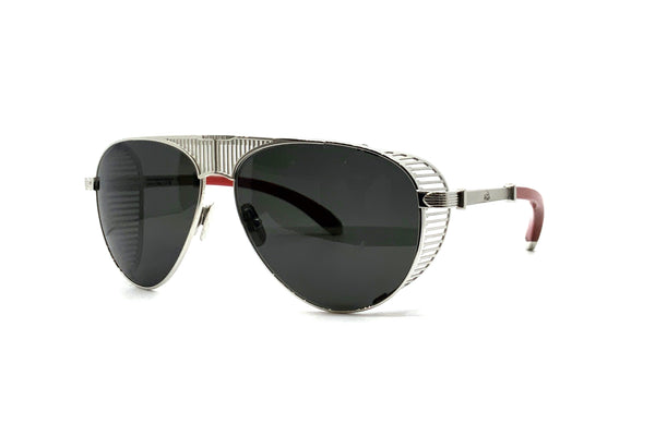 Maybach Eyewear - The Vision I (Platinum/Bubinga Red) LIMITED EDITION