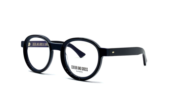 Cutler and Gross - 1384 (Black on Blue)
