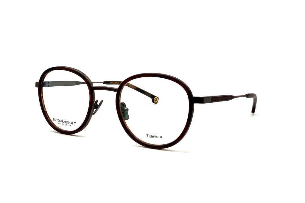 Entourage of 7 Titanium Frame Entourage of 7 Eyeglasses - Kaito (Grey) – Good See Co main image 4