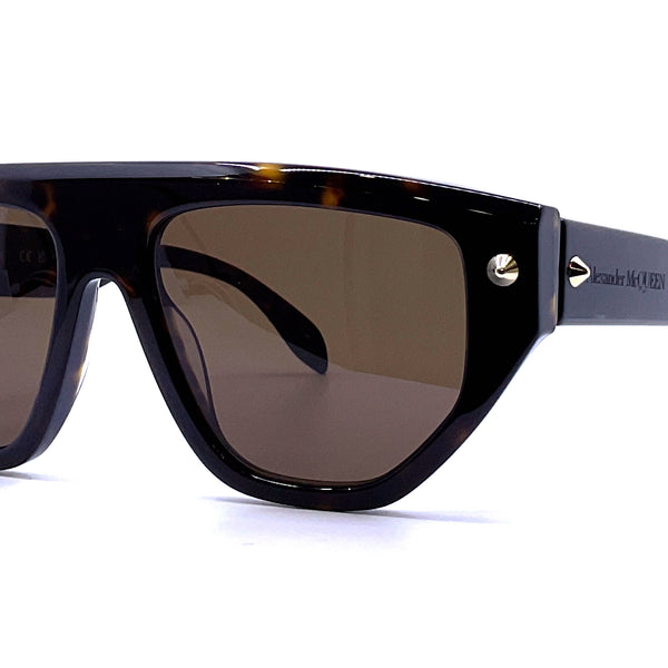 ALEXANDER MCQUEEN オハルフレムサンクラス AM0494SA 002 Alexander McQueen - AM0408S (002) – Good See Co.