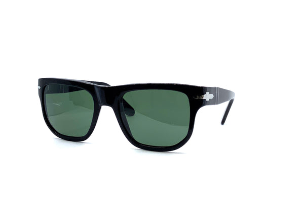 Persol 3306 S 52 Black Green Lens