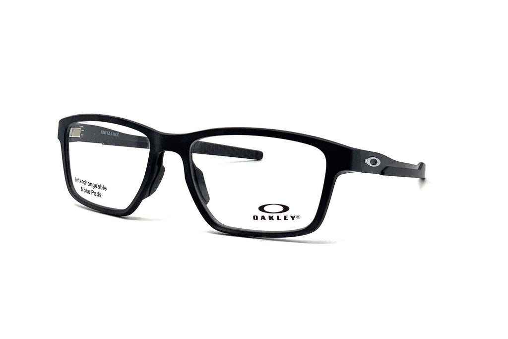 Oakley Eyeglasses - Metalink [55] RX (Satin Black) – Good See Co.