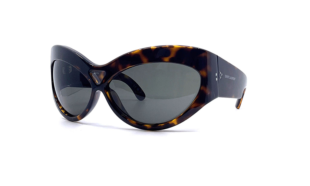 Saint Laurent Sunglasses Havana SL 73 002 Authentic Brand New Saint Laurent SL 73 Havana/Grey (002) Sunglasses | eBay main image 2