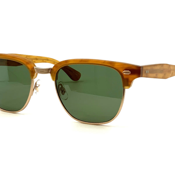 Garrett Leight - Elkgrove SUN (Matte Butterscotch) – Good See Co.