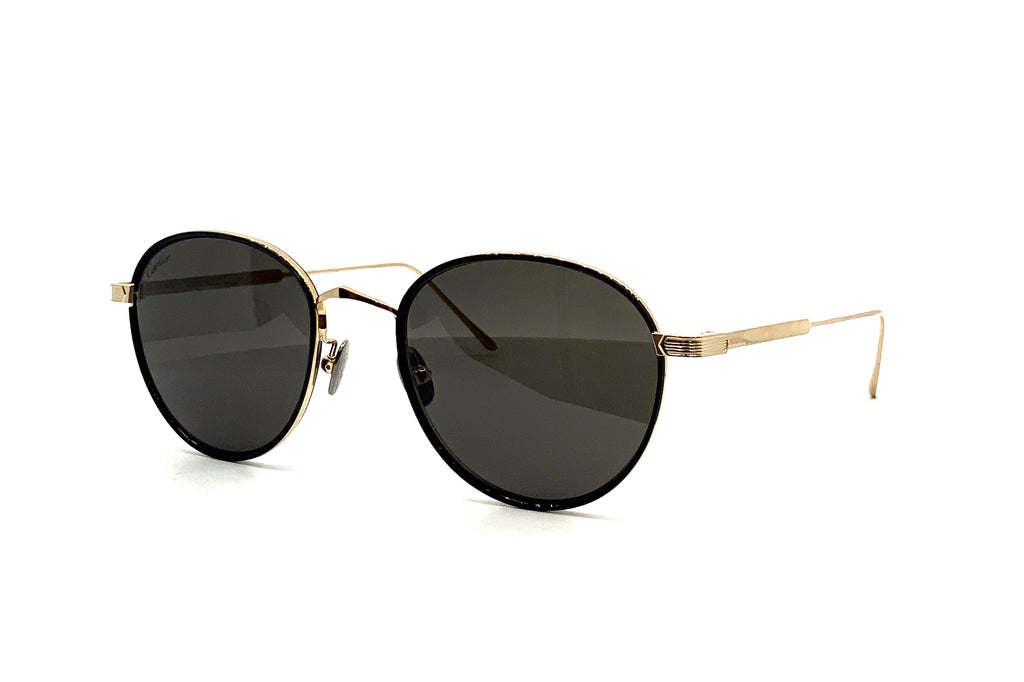 Cartier CT0250S Havana Silver Sunglasses - eye-oo.com