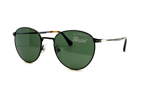 Persol - 2445-S [52] (Black/Tortoise/Green)