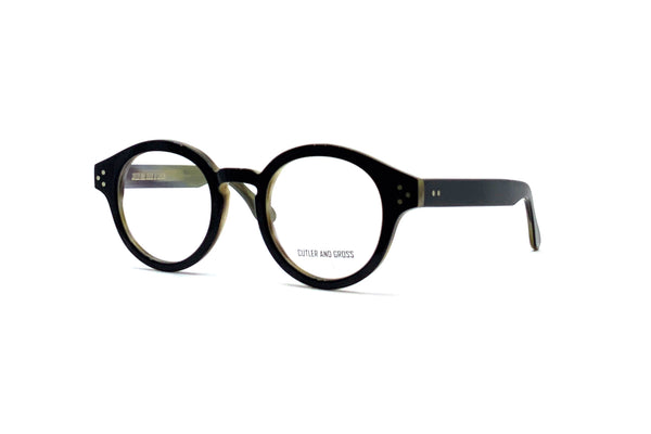 Cutler and Gross - 1291V2 (Black on Havana Horn)