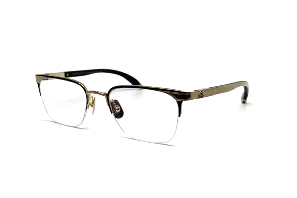 Maybach Eyewear - The Informer I (Champagne Gold/White Burr/Silver/Mother-of-Pearl/Ebony)