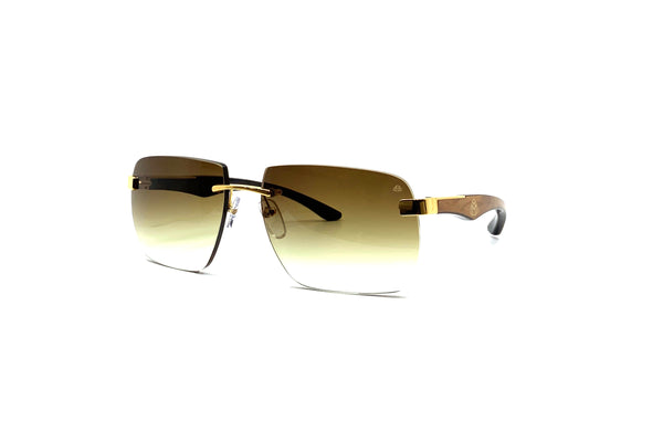 Maybach Eyewear - The Artist Sun I (Gold/Karelian Birch Burr/Ebony)