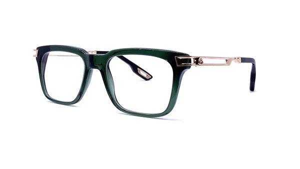 Maybach Eyewear - The Expert IV (Transparent Green/Champagne Gold plated)