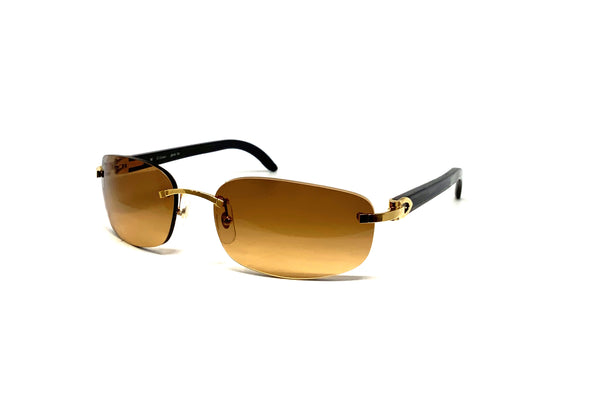 Black buffalo sales horn cartier glasses