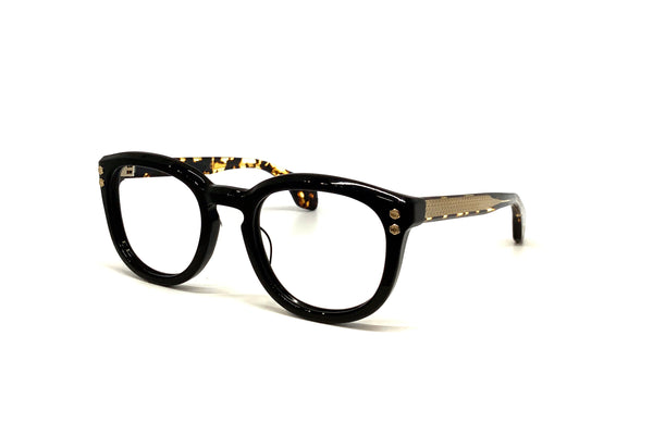 Hoorsenbuhs Eyeglasses - Model II (Black/Tokyo Tortoise Temples)