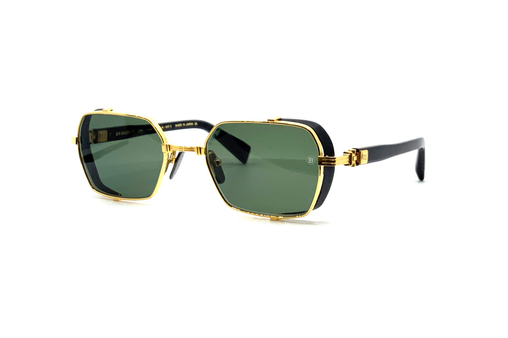 BALMAIN レクタンクルフレムサンクラス BPS145E53 0 Balmain Imperial BPS 145B Sunglasses - US