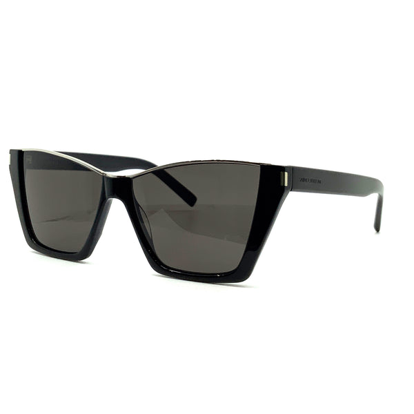 Saint Laurent Women\'s Sunglasses Frames SL 369 005 Kate Italy 58-13-140 Amazon.com: Saint Laurent SL 369 KATE Cat-Eye Shape  main image 2