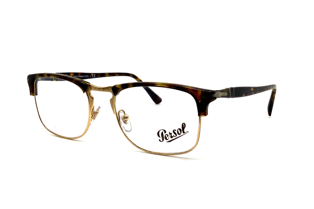 Brown Persol 8359 Eyeglasses PERSOL PO 3343 1208 51/21 Unisex RayΓ©