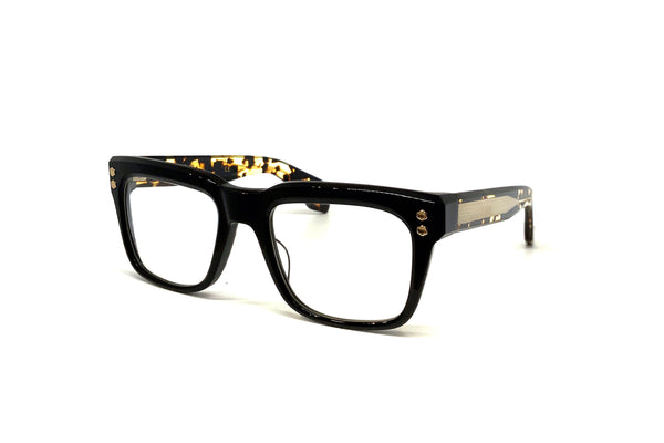 Hoorsenbuhs Eyeglasses - Model V (Black/Tokyo Tortoise Temples)