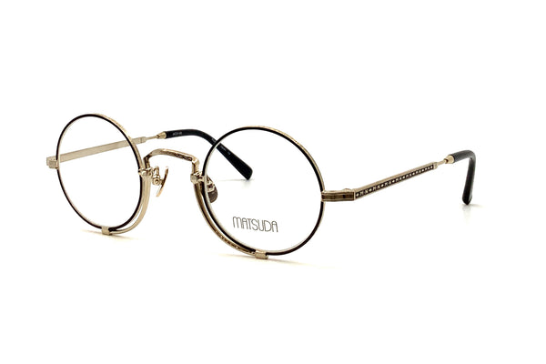 Matsuda - 10103H [44] (Brushed Gold/Matte Black)