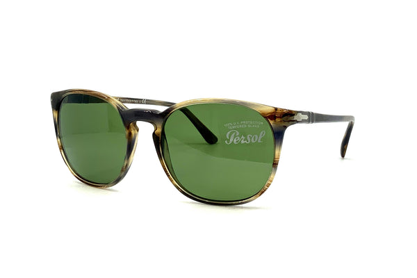 Persol - 3007-S [53] (Brown Striped Grey)