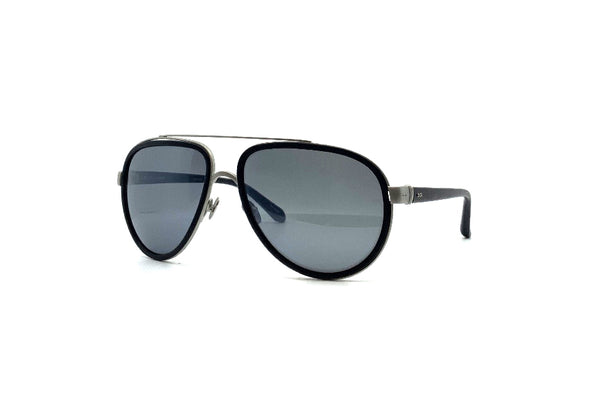 Linda Farrow - 165 (Black/Matte Silver) FINAL SALE