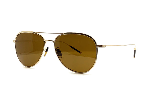 Oliver Peoples - TK-3 (Brushed Gold | True Brown)