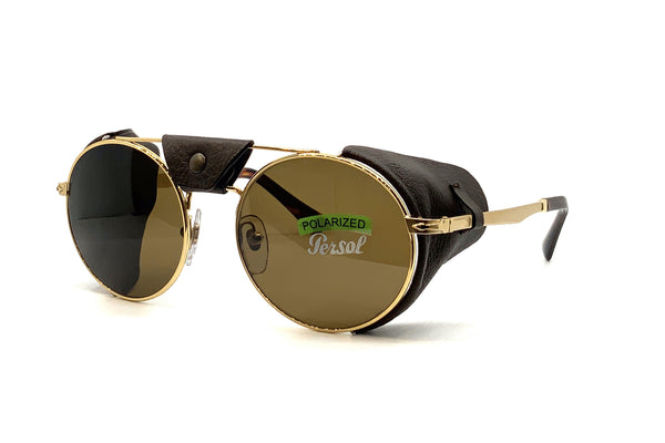 Persol - 2496-SZ [52] (Gold/Polarized Brown)
