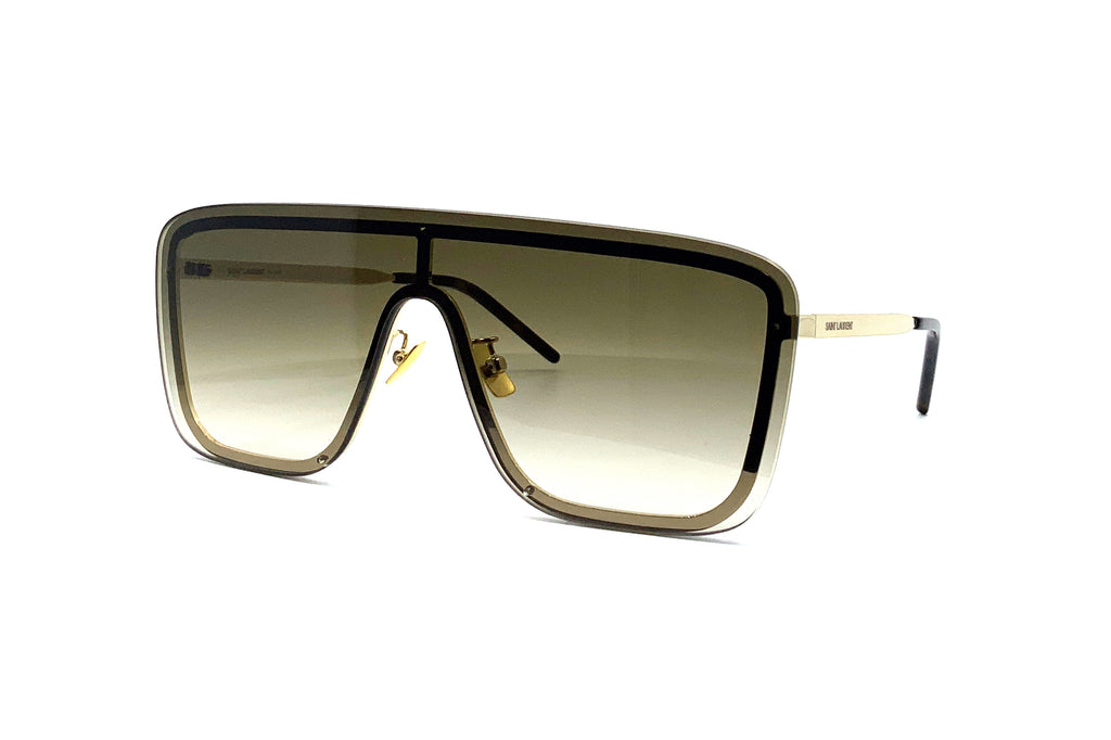 Saint Laurentサンローラン SL 364 MASKブラックサングラス Amazon.com: SAINT LAURENT SL 364 Mask Shape Sunglasses With