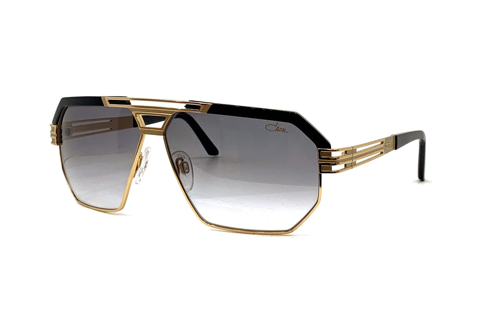 Cazal MOD.9082 サングラス グラデーションレンズ Cazal - 9082 (Black/Gold) – Good See Co.