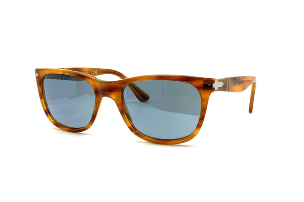 Persol - 3291-S [54] (Striped Brown/Light Blue)