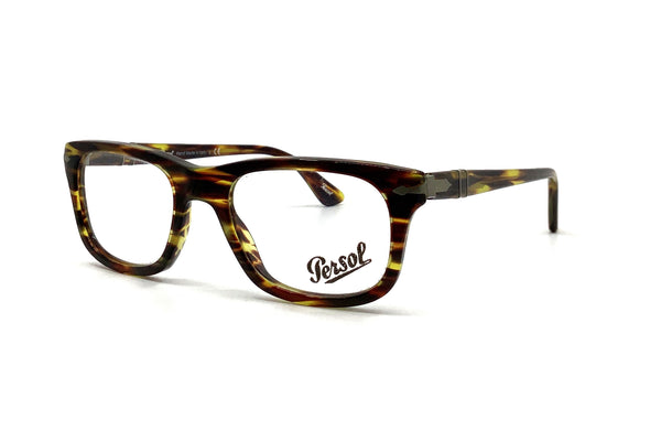 Persol - 3029-V [50] (Brown Striped Yellow)