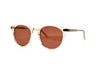 Garrett Leight - Clune Sun (Shell Crystal Rosewood)