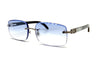 Cartier Custom - C Décor Buffalo Horn w/ Genuine VVS1 Diamonds (Sky Gradient) No. 01