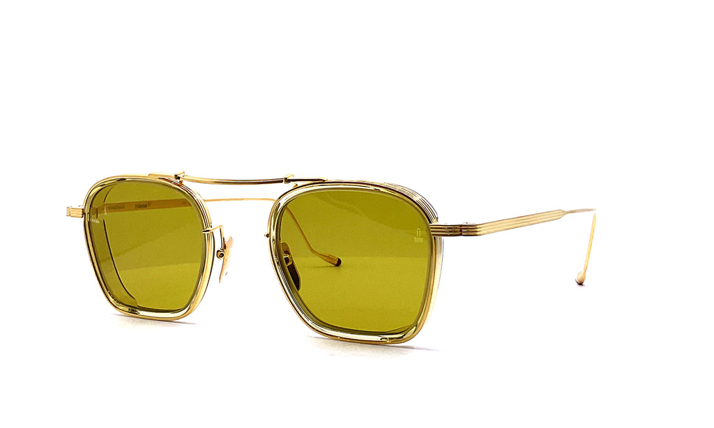 Rare Jacques Marie Mage Baudelaire II Unisex Sunglasses, Limited Edition 122/300 Sunlight gives life to the vivid lenses of the  main image 4
