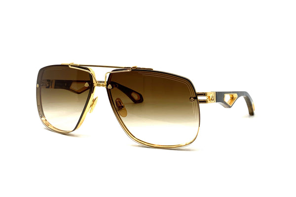 Maybach Eyewear - The King II (Gold/Amber)