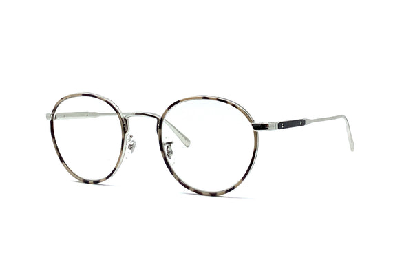Oliver Peoples - Artemio w/ Clip-On (Silver/Taupe Tortoise | Taupe Flash Mirror)