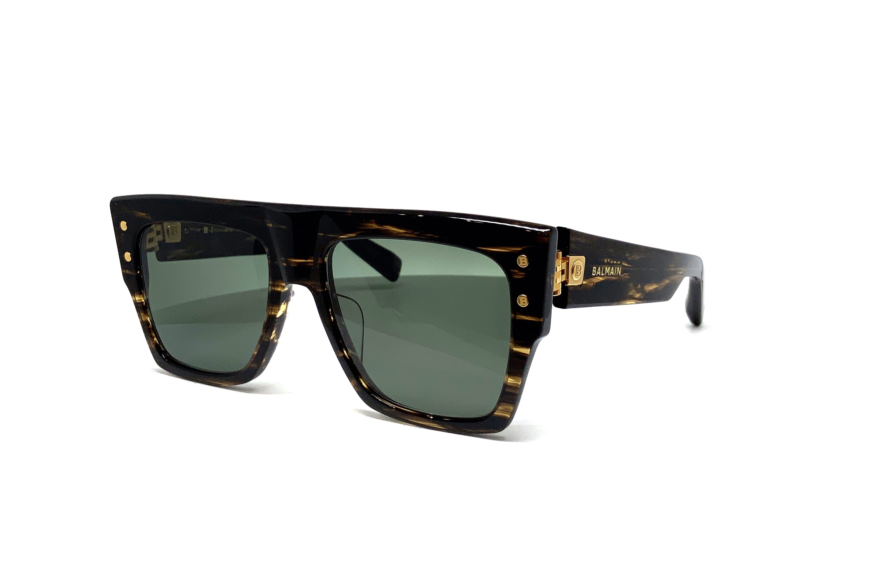 Balmain - B-I (Dark Brown Swirl/Gold) – Good See Co.