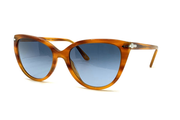 Persol - 3251-S [55] (Striped Brown/Blue Gradient)