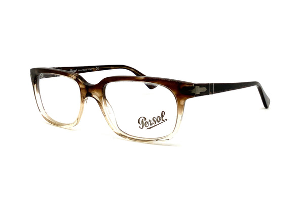 Persol - 3131-V [52] (Striped Brown-Transparent)