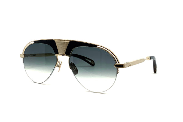 Maybach Eyewear - The Challenger (Champagne Gold/Black Matte/Dark Tortoise)