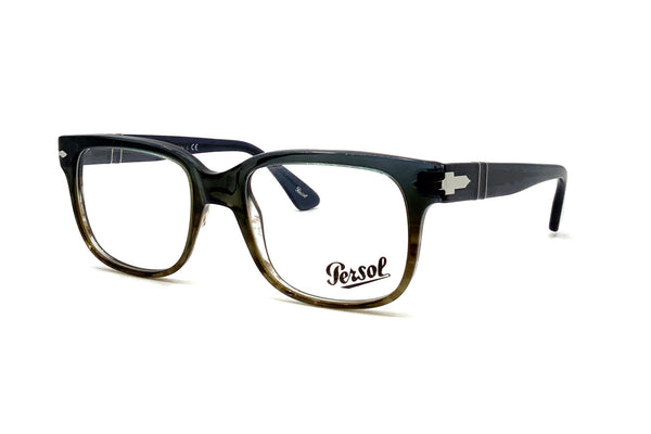 Persol - 3252-V [52] (Grey Striped Green Gradient)