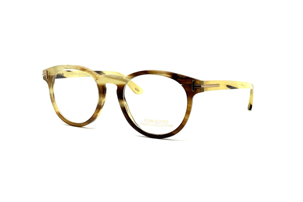 Tom Ford Private Collection - Key Bridge Round Horn Optical (Green Horn)