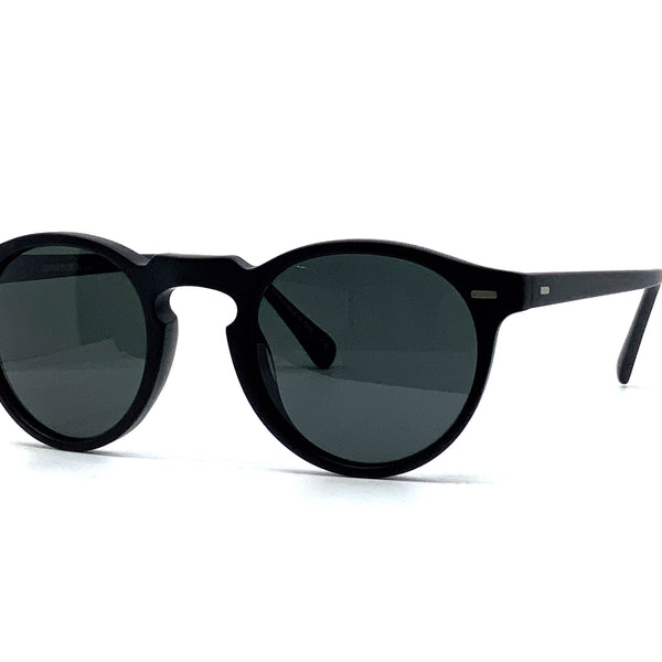 Oliver Peoples - Gregory Peck Sun [47] (Semi-Matte Black | Dark