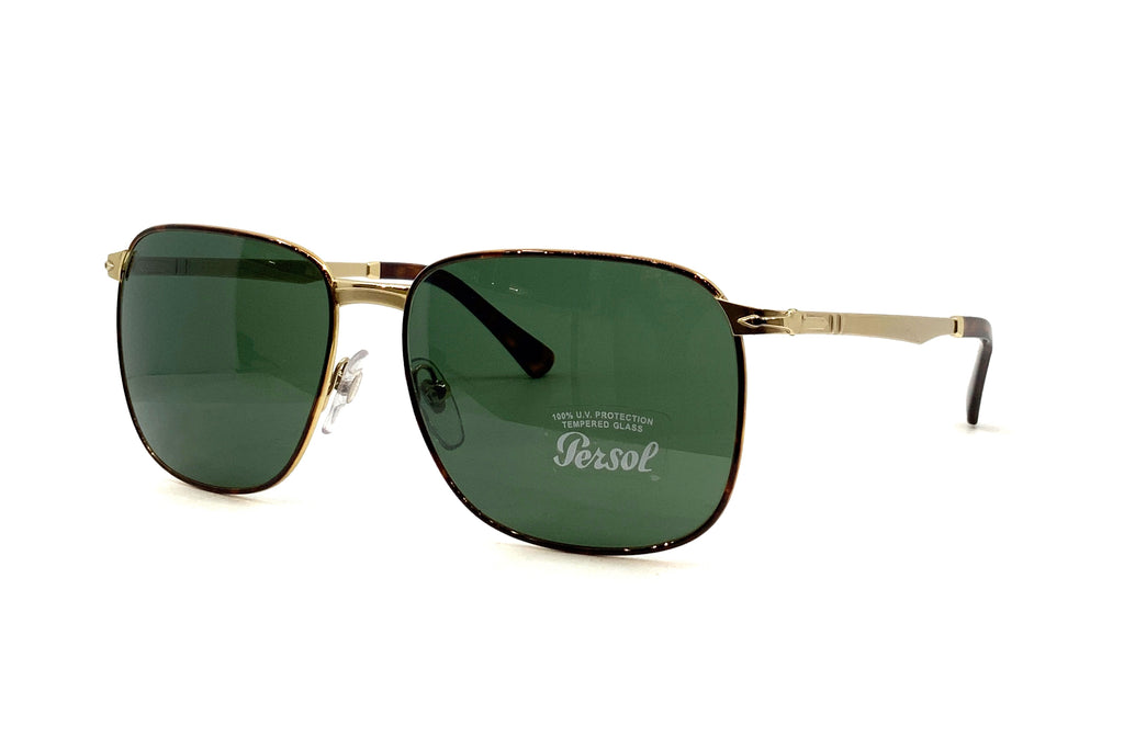 Persol Miller 2463 S 59 Gold Havana Green Good See Co
