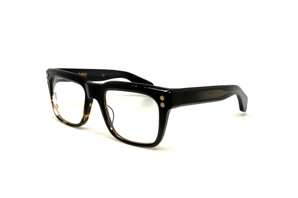 Hoorsenbuhs Eyeglasses - Model V (Black/Tortoise Fade)
