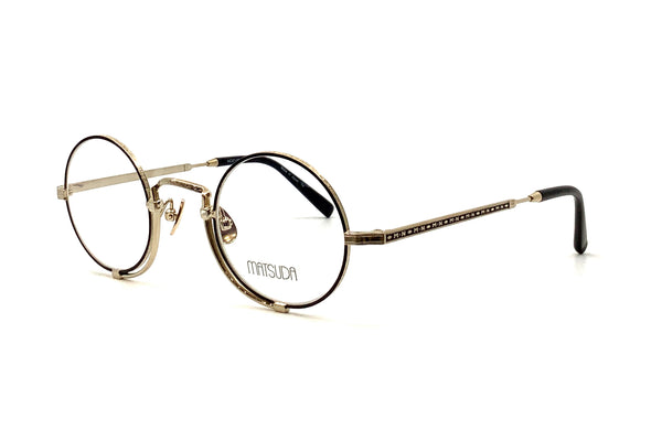 Matsuda - 10103H [44] (Brushed Gold/Matte Black)