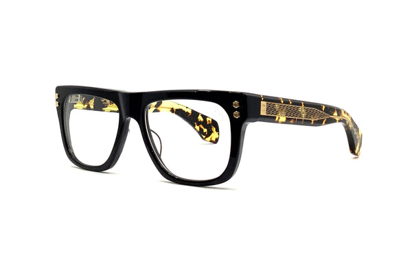 Hoorsenbuhs Eyeglasses - Model VIII (Black/Tokyo Tortoise Temples)