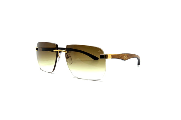 Maybach Eyewear - The Artist Sun I (Gold/Karelian Birch Burr/Ebony)