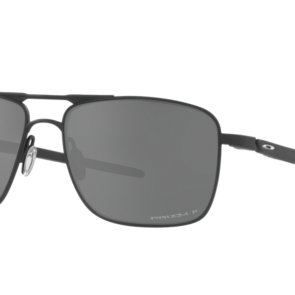 Gauge 6 Prizm Black Polarized Lenses, Satin Black Frame