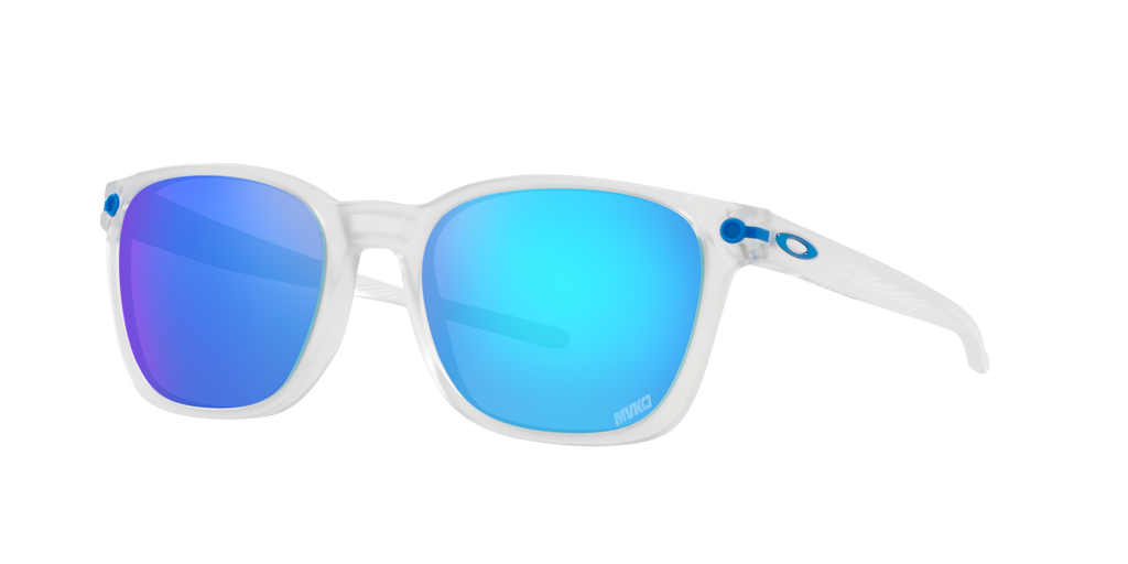 Oakley Ojector Polished Clear Prizm Sapphire Good See Co